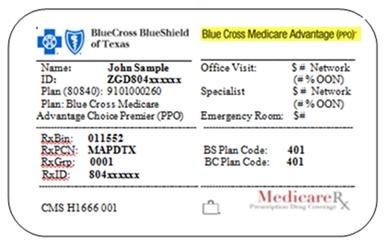 medicare advantage card